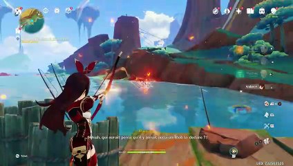 Genshin Impact Sur les traces de l'élue des dragons C'est poissons aujourd'hui
