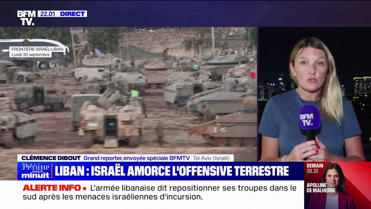 Opération terrestre israélienne au Liban: des tirs d'artillerie entendus au niveau de la ville de Metoula, dans le nord d'Israël