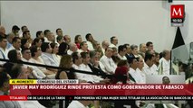 Javier May Rodríguez rinde protesta como gobernador de Tabasco