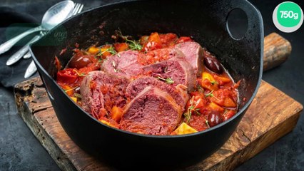 Langue de boeuf au Cookeo