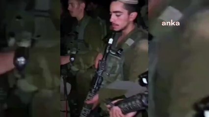 İsrailli askerlerin kara harekatı hazırlıkları paylaşıldı