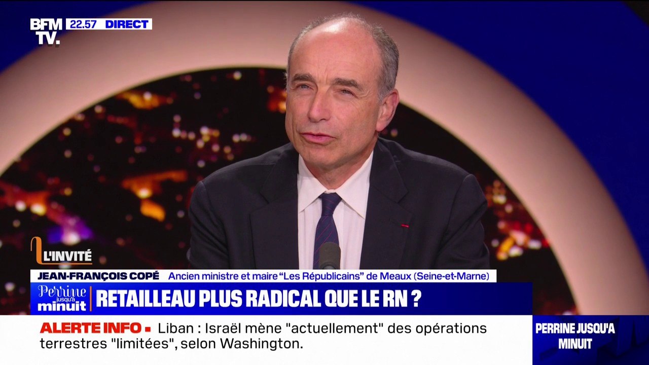 Propos de Bruno Retailleau sur l'immigration: "Il faut qu'on acte qu'il y a un constat d'inefficacité très important sur le régalien ", estime Jean-François Copé (maire LR de Meaux)