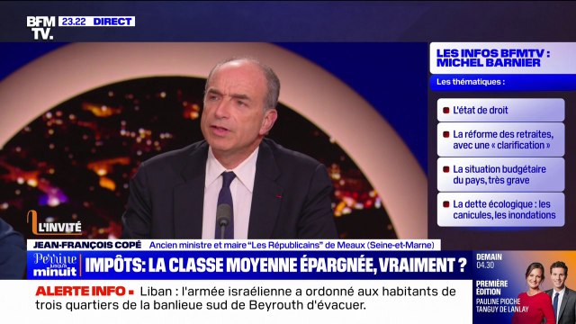 Jean-François Copé (maire LR de Meaux): Ce serait une erreur d'augmenter les impôts