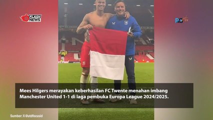 Mess Hilgers Kibarkan Merah Putih di Kandang Manchester United