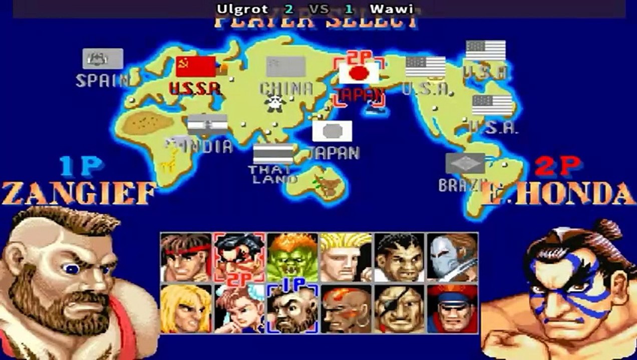 Street Fighter II'_ Champion Edition - Ulgrot vs Wawi