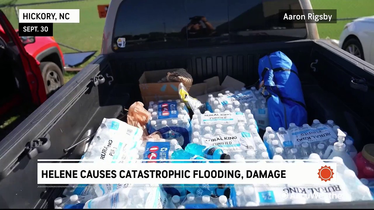 Storm chasers tell the stories of deadly North Carolina floods while providing help
