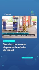 Siembra de verano depende de oferta de diésel