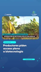 Productores piden acceso pleno a biotecnología