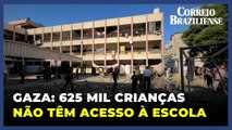 Gaza: 625 mil crianças não têm acesso à escola