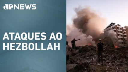 Israel intensifica bombardeios na capital do Líbano