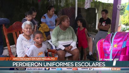 Familia afectada por inundaciones en San Isidro necesita ayuda