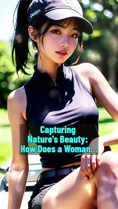 Capturing Nature's Beauty  How Does a Woman i