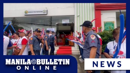 Supporters flock to COMELEC NCR Office as filing of COC for 2025 NLE begins