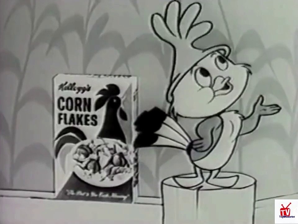 1960s Yakky-Doodle and Yogi Bear for Kellogg's Corn Flakes TV commercial
