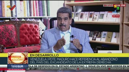 Pdte. Maduro: El plan de la derecha es robarse los recursos de Venezuela