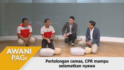 AWANI Pagi: Pertolongan cemas, CPR mampu selamatkan nyawa