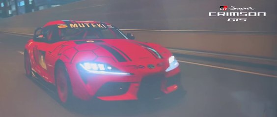 Introducing the new Toyota GR Supra Crimson-GTS.