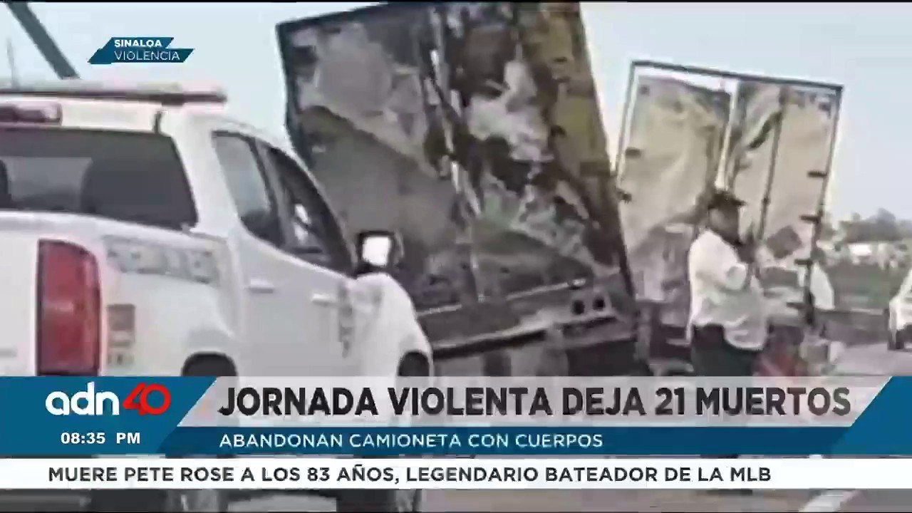 Continúan los bloqueos, quema de vehículos y asesinatos en Sinaloa