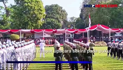 Pagi Ini Jokowi Pimpin Upacara Hari Kesaktian Pancasila di Lubang Buaya