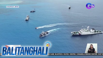 Mga barko ng BFAR, hinabol at pinalibutan ng mga barko ng China sa West Philippine Sea | Balitanghali