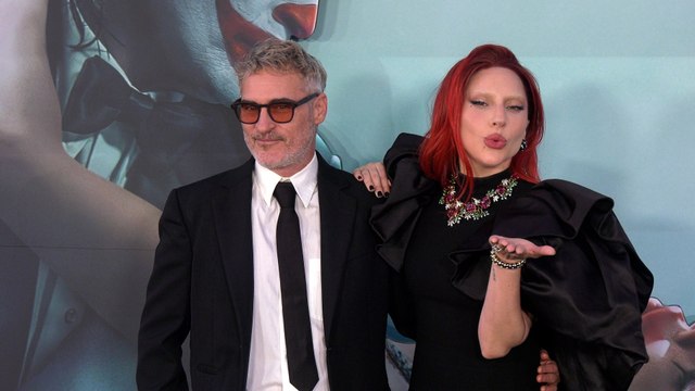 Joaquin Phoenix and Lady Gaga Joker: Folie à Deux Los Angeles Premiere Black Carpet
