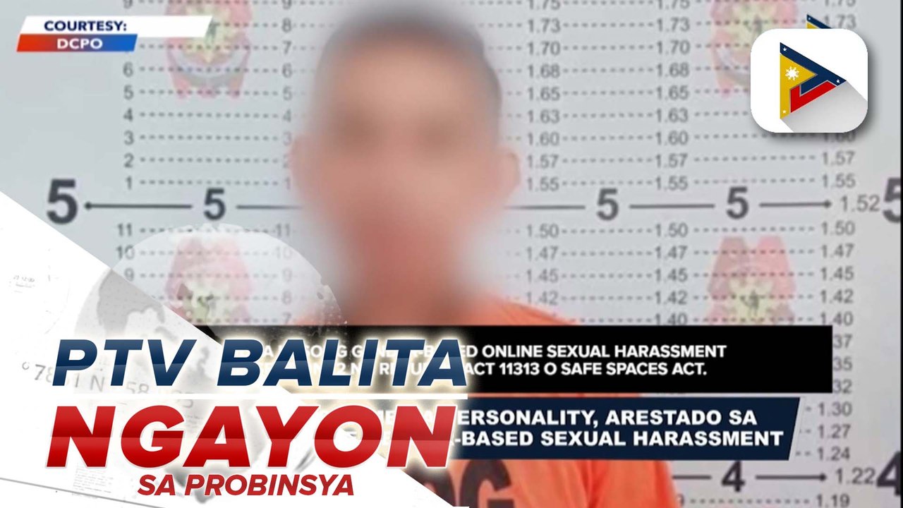 Davao-based media personality, arestado sa kasong online gender-based sexual harassment