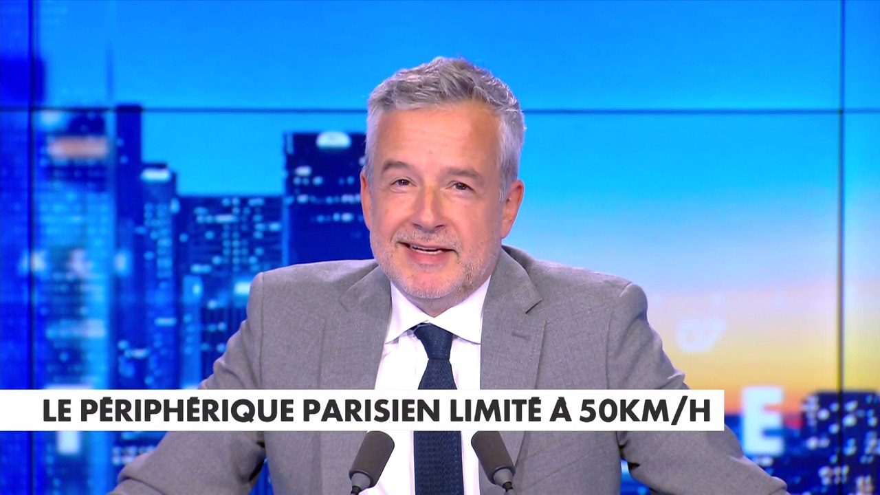 Le billet d'humeur de Romain Desarbres : «Le périphérique parisien limité à 50km/h»
