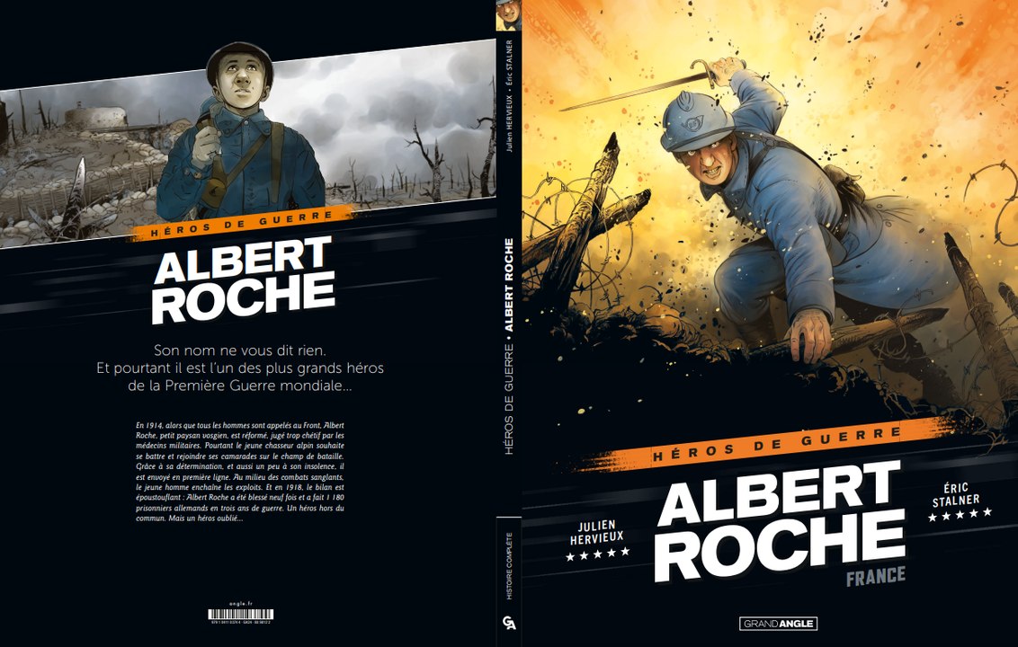 L'info en plus en Drôme Ardèche - une BD sur Albert Roche, héros de guerre drômois