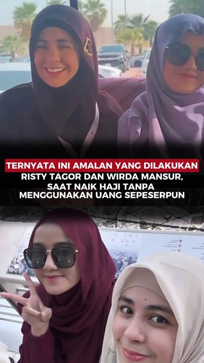 Ternyata Ini Amalan yang Dilakukan Risty tagor dan Wirda Mansur, Saat Naik Haji Tanpa Menggunakan Uang Sepeserpun