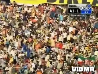 VVS LAXMAN 102 RUNS VS AUSTRALIA @ GWALIOR IN 2003.