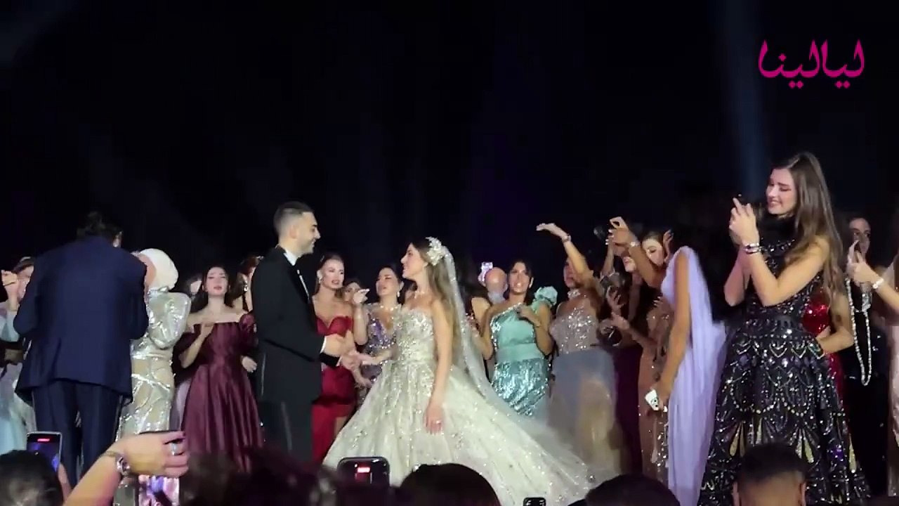 راغب علامة في حفل زفاف ابنة رجل الأعمال باسل سماقية