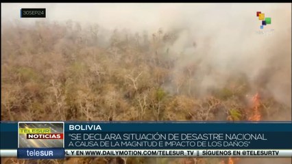 El Gobierno de Bolivia  declaró desastre nacional para acceder a la ayuda internacional