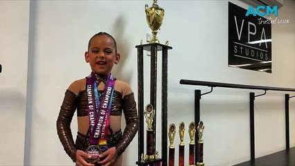 Mila Krstevski 6-year-old dancer | October 1, 2024 | Illawarra Mercury