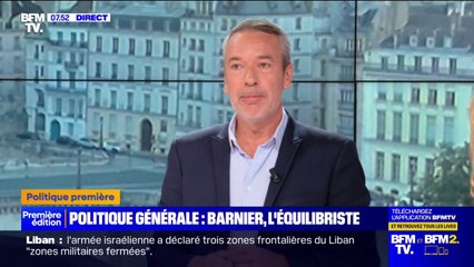 ÉDITO - Discours de politique générale: "Michel Barnier sait que son gouvernement est fragile et ne tient qu'à un fil"