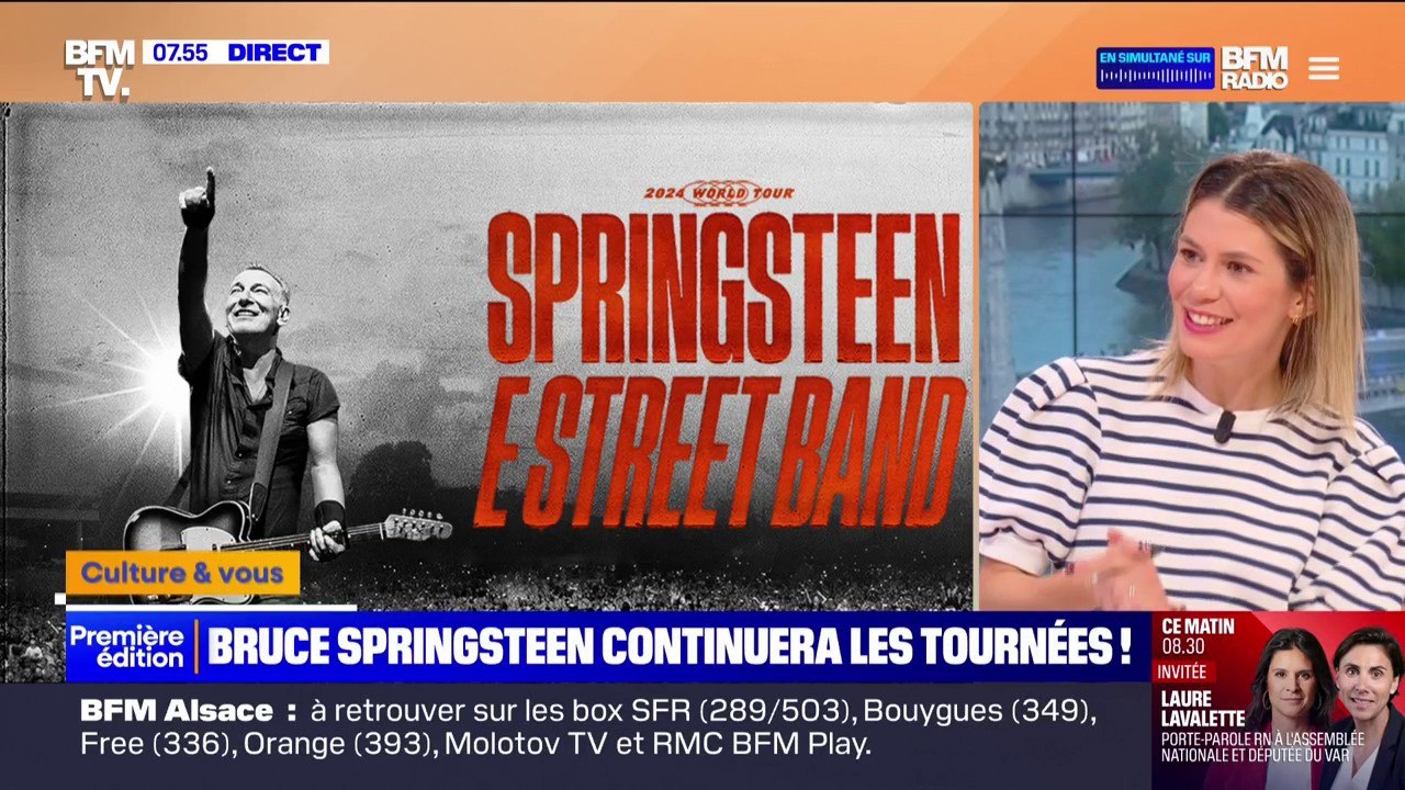 Bruce Springsteen revient en France avec une nouvelle date en France sur sa tournée "Bruce Springsteen and the E Street Band"