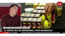 El control del crimen organizado sobre el mercado de los vapeadores en México