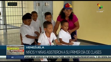 En Venezuela más de 2 millones de estudiantes  iniciaron las clases.