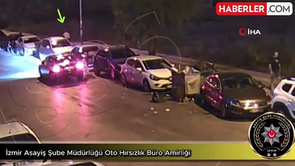 Çay Kaşığıyla Otomobil Çalan Hırsız Yakalandı