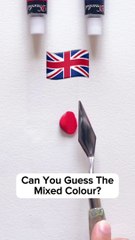 Which country’s flag colors should we mix next?