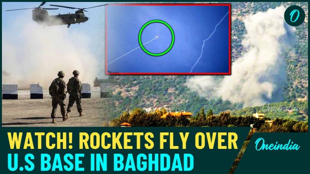 Chaos Erupts Near Baghdad International Airport as Resistance Rockets Rain Down on U.S Bases in Iraq