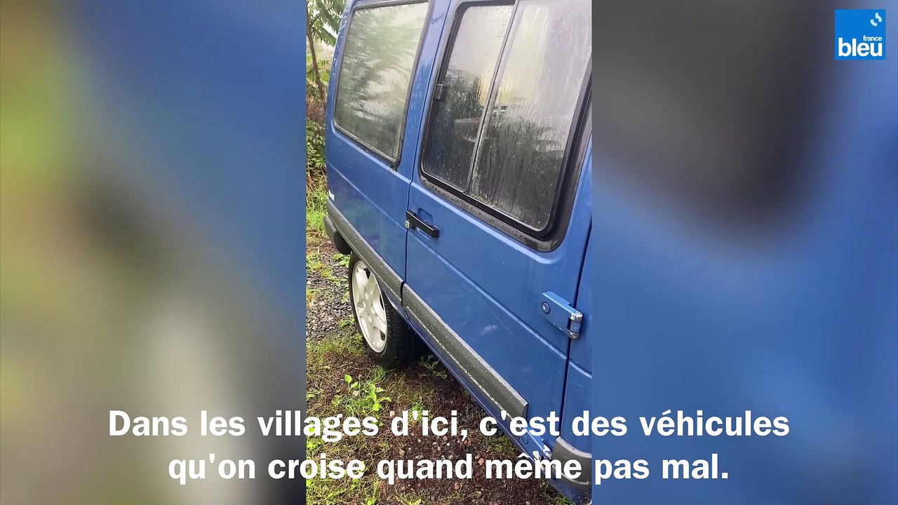 40 ans du C15, Sébastien propriétaire d'un ancien C15 de gendarmerie