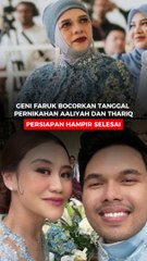 Geni Faruk Bocorkan Tanggal Pernikahan Aaliyah dan Thariq, Persiapan Hampir Selesai