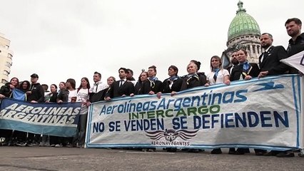 Milei declara estatal Aerolíneas Argentinas 'sujeita à privatização'