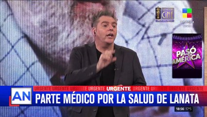  Nuevo PARTE MÉDICO de JORGE LANATA que muestra leves mejoras