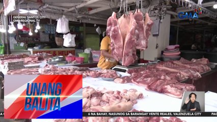 Presyo ng karneng baboy sa Main Public Market, bumaba | Unang Balita