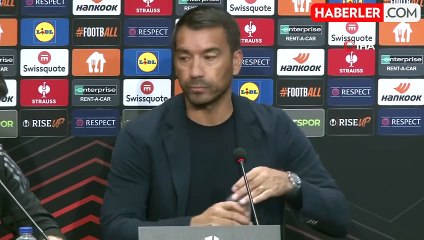 Van Bronckhorst: 'Isıklanma konusunda son kez olur umarım'