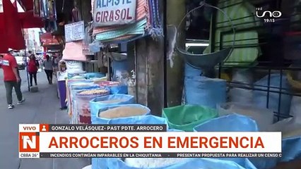 Arroceros en emergencia