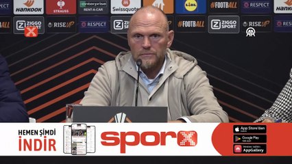 Joseph Oosting: "Amrabat'ı bir kez bıraktık, asist yaptı"