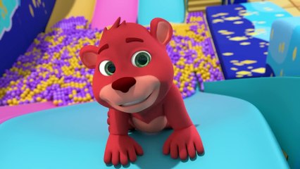 " The Bear Went Over The Mountain!  Fun & Educational Children's Nursery Rhymes for Kids!"