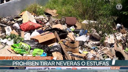 Evalúan imponer multas por arrojar chatarras en las vías de San Miguelito